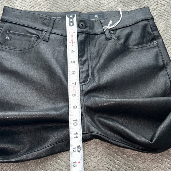 AG Adriano Goldschmied Black Leather Detail - Picture 11 of 15